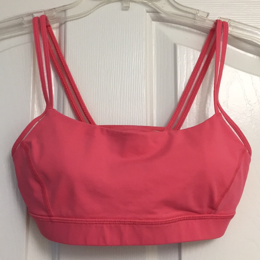 lululemon pink Sports Bra